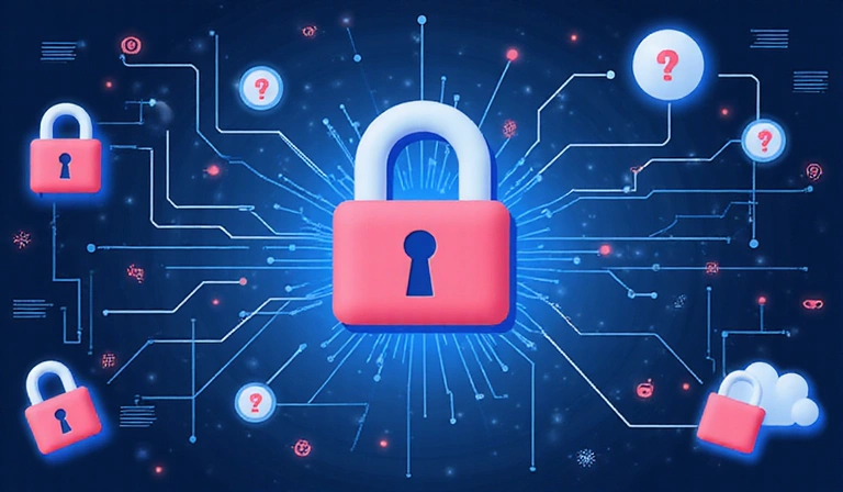 Graphique montrant différents types de cookies : nécessaires, performance, fonctionnalité, ciblage, avec des icônes représentatives