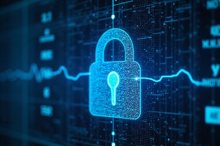 Illustration de la protection des données lors du partage avec des tiers